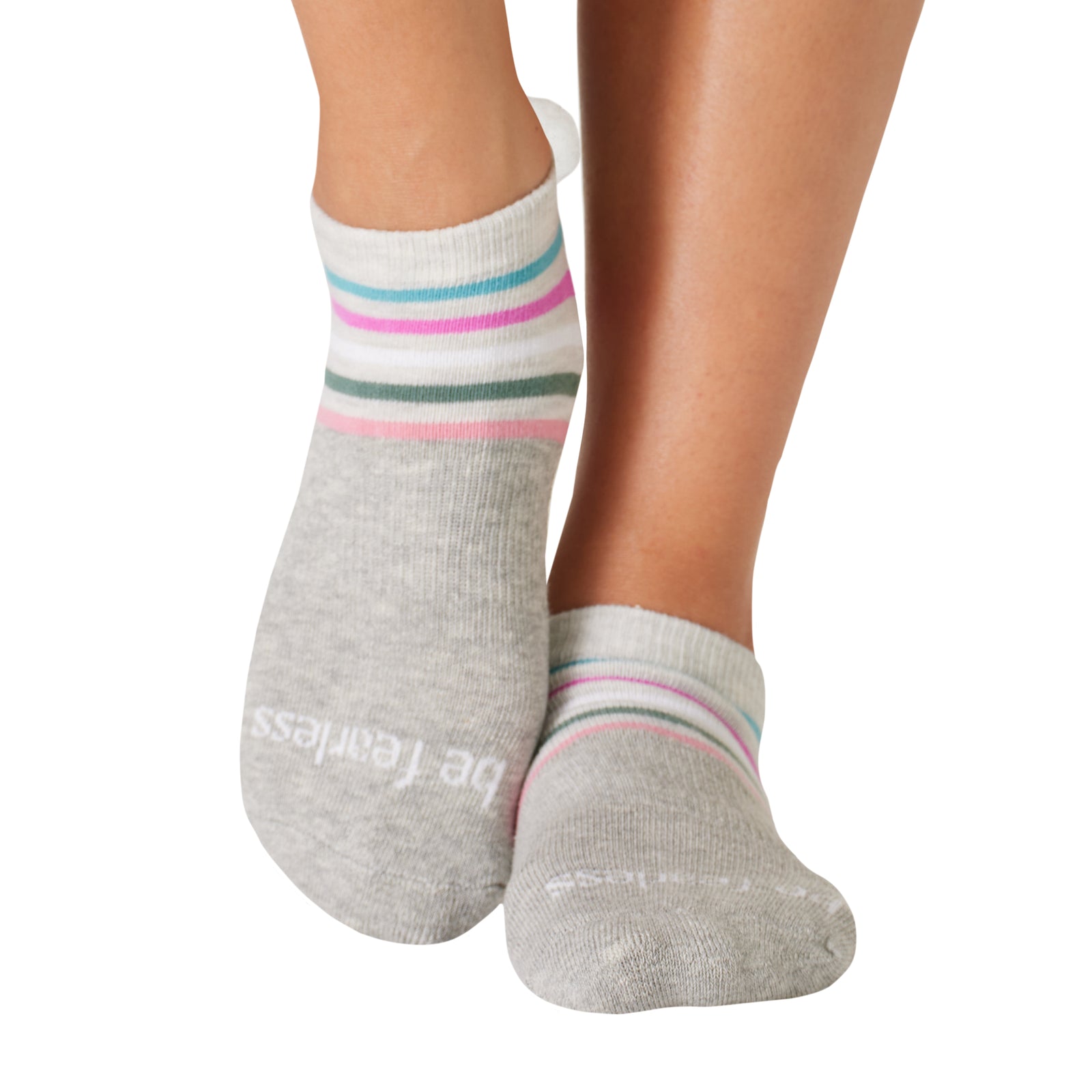 Pom Pom Be Fearless Grip Socks (Olympia)