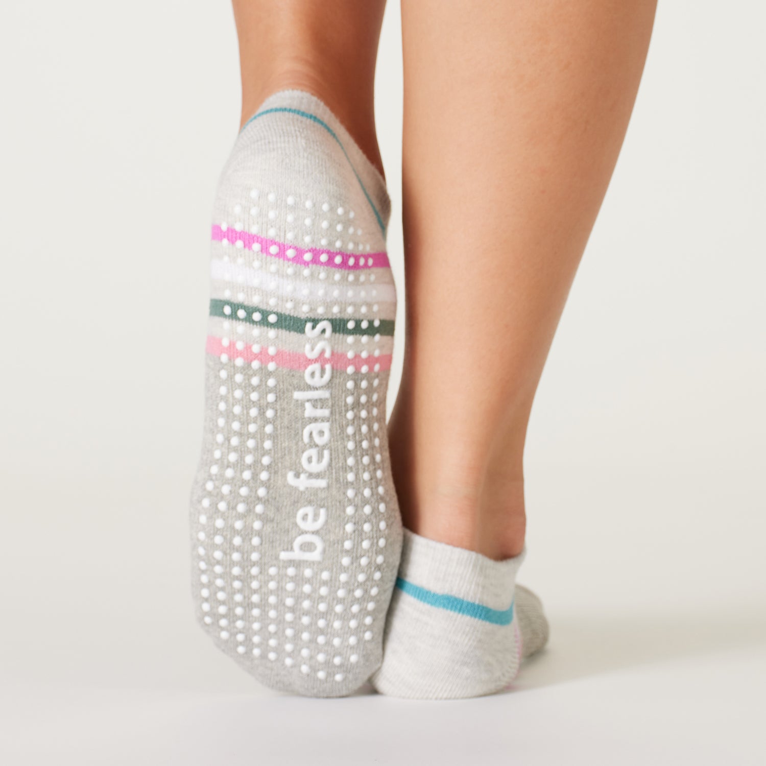 Be Fearless Venice Grip Socks (Iris)
