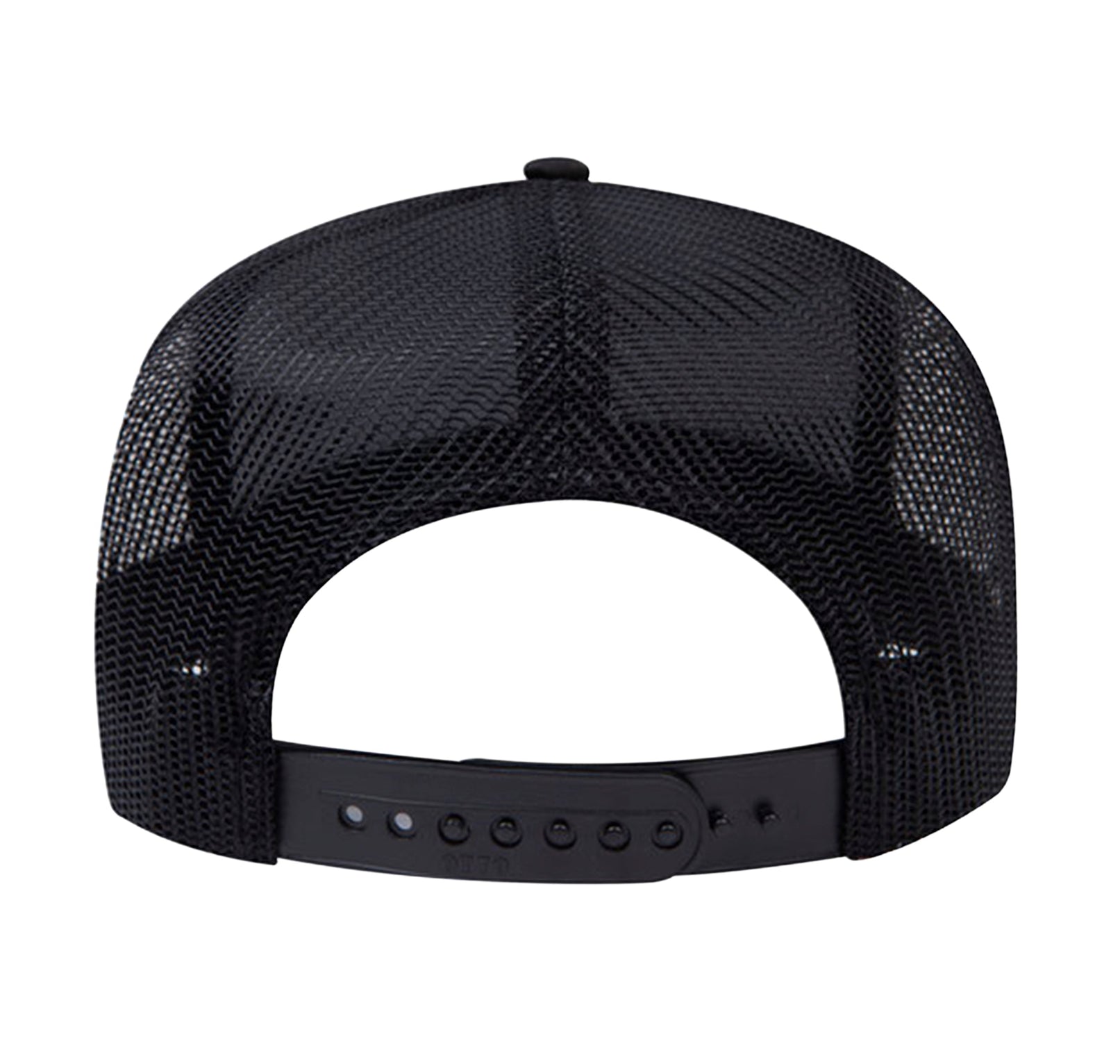 Rebel Surf Club Beach Trucker Hat in Jet Setter Black