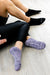 Be Thankful Marbled Grip Socks (Lilac)