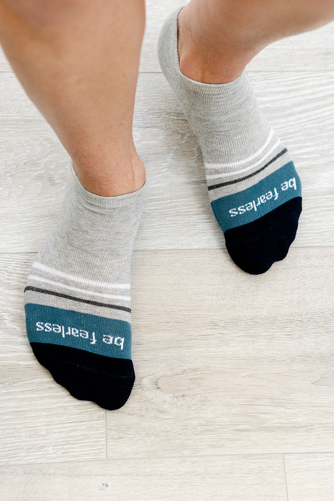 Mens Be Fearless Grip Socks (Brody)
