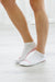Be Radiant Grip Socks (White/Tulip)
