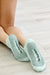 Be Fearless Grip Socks (Aqua/Navy)