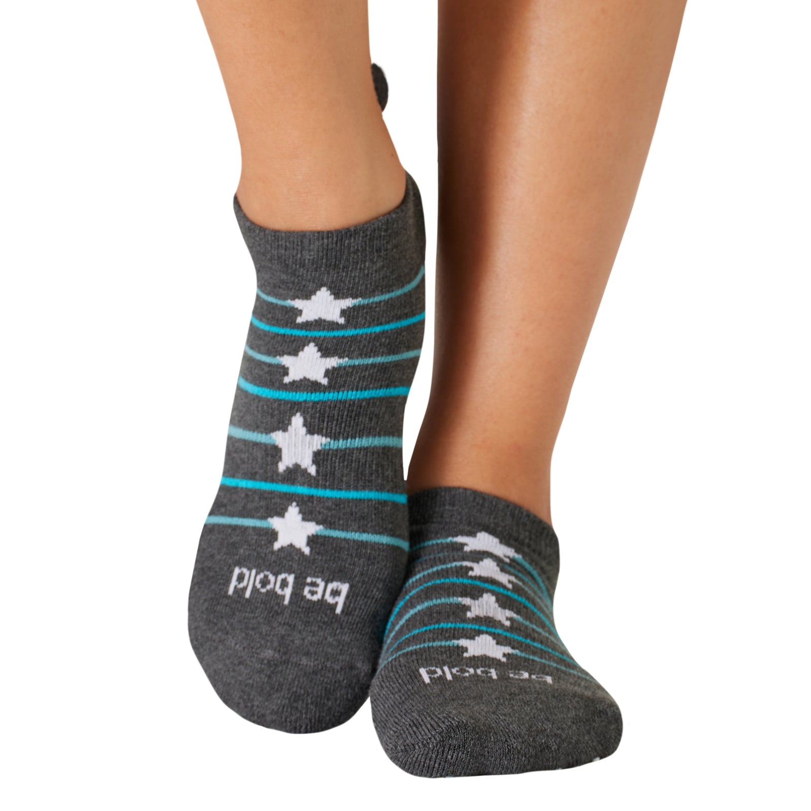 Pom Pom Be Bold Grip Socks (Sirius)