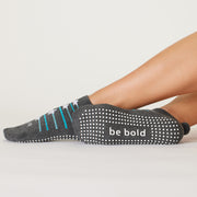 Pom Pom Be Bold Grip Socks (Sirius)