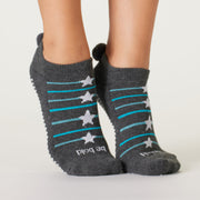 Pom Pom Be Bold Grip Socks (Sirius)