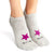 Be Chill Grip Socks (heather/berry star)