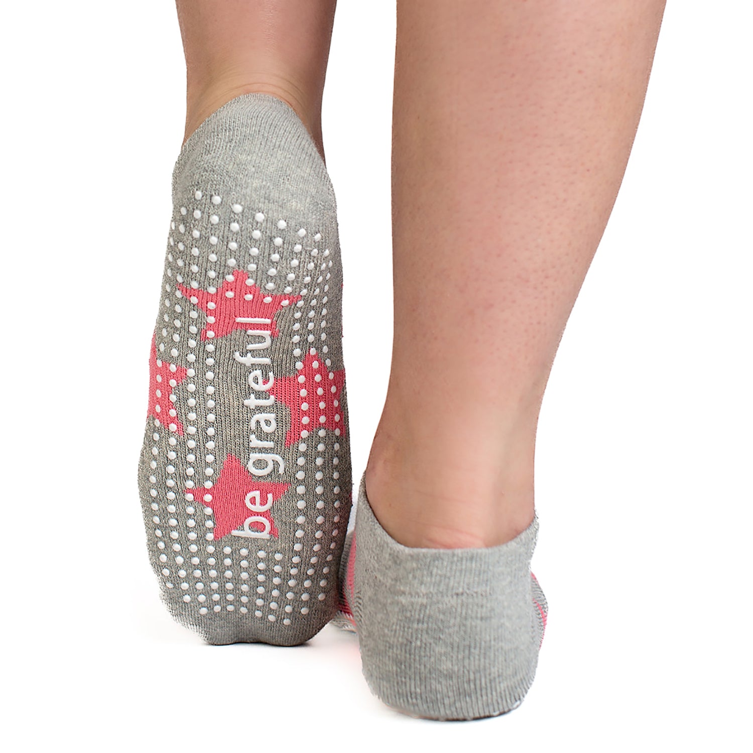 Be Grateful Luna Grip Socks (Taffy)