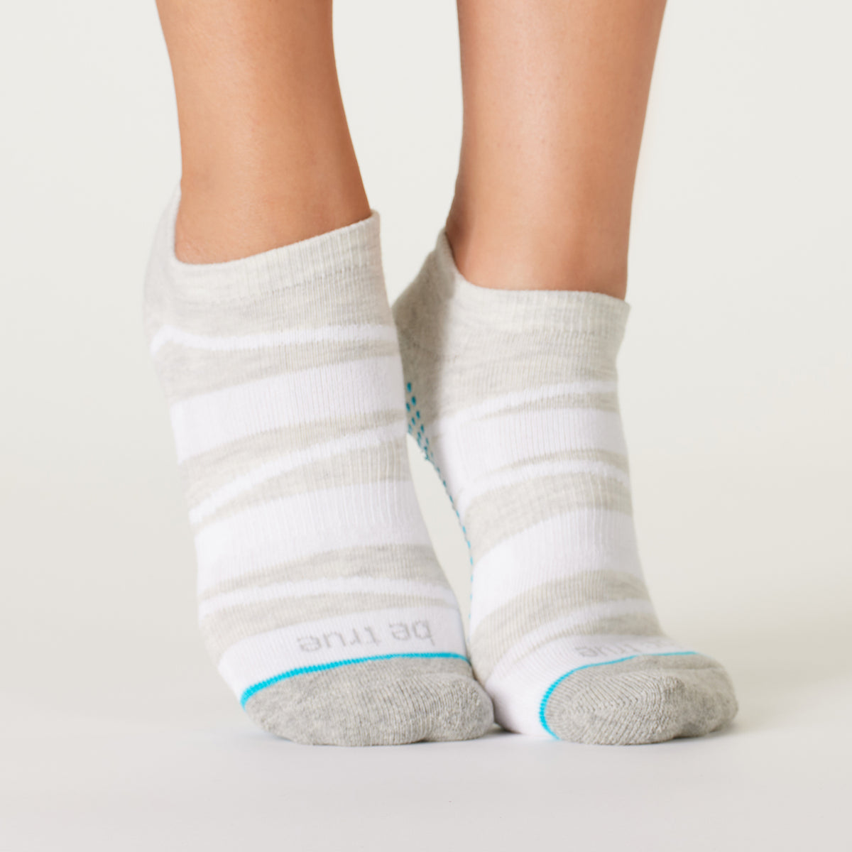 Be True Sundance Grip Socks (Silver)