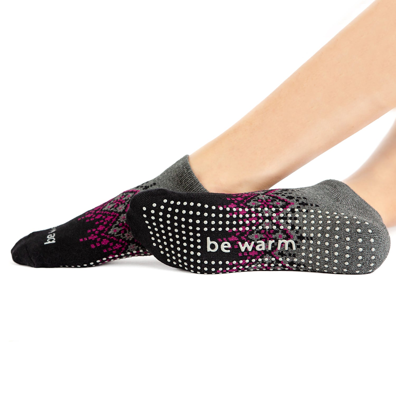 Be Warm Grip Socks (Black)