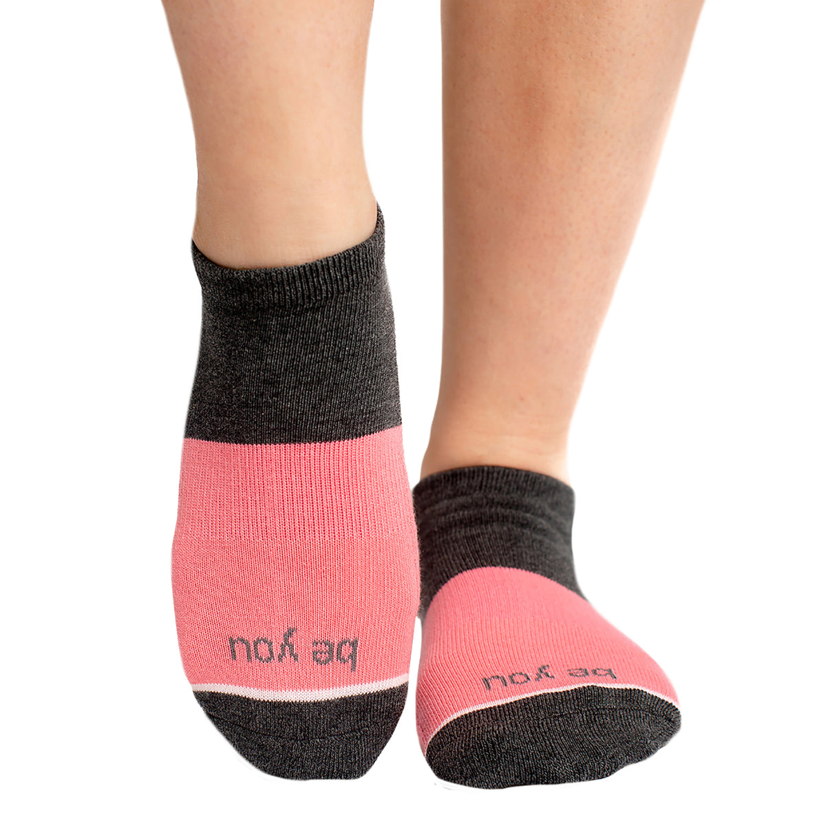 Be You Grace Grip Socks (Guava)