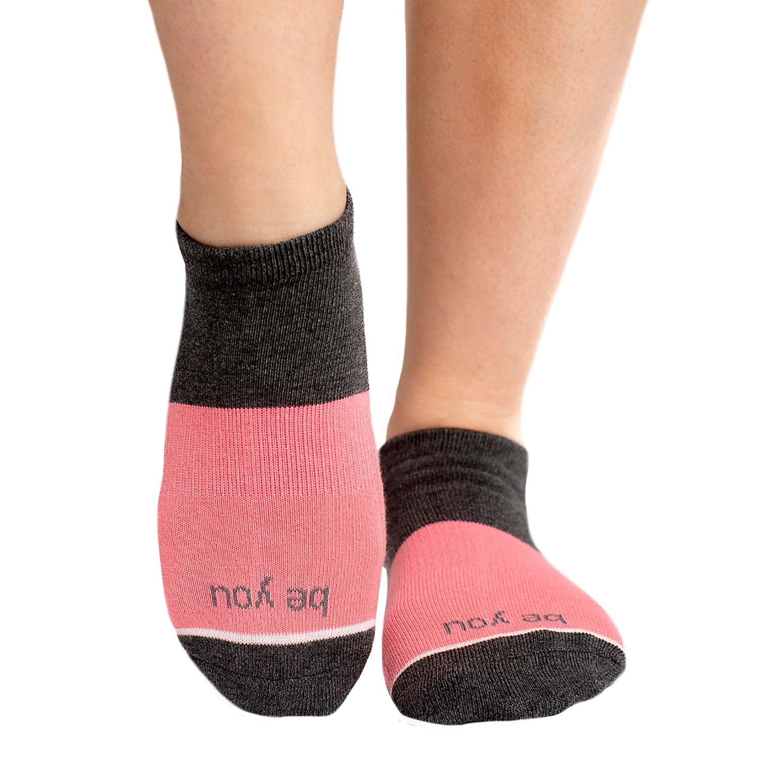 Be You Grace Grip Socks (Guava)