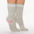 Crew Be Grateful Grip Socks (Grey/Starburst)