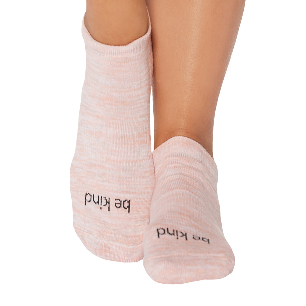 Be Kind Marbled Grip Socks (Shell)