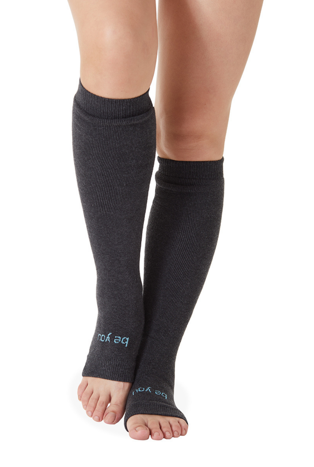 Be You Grip Leg Warmers (Charcoal/Grey)