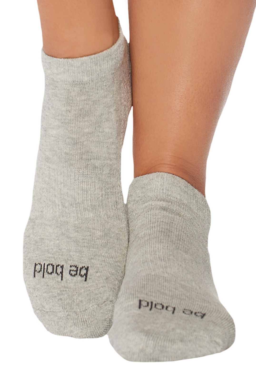 Be Bold Grip Socks (Heather/Island Blue)