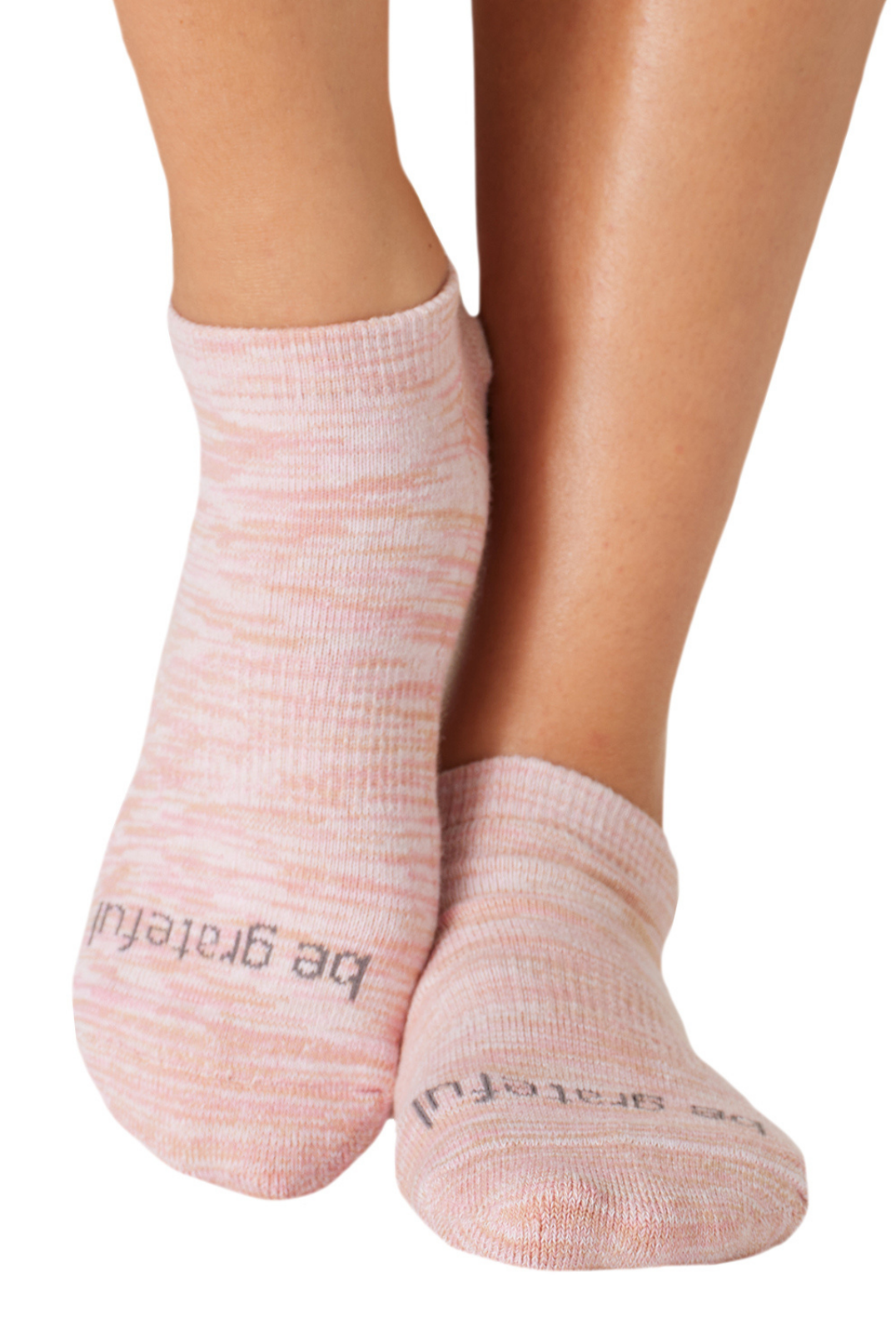 Be Grateful Marbled Grip Socks (Sunrise)