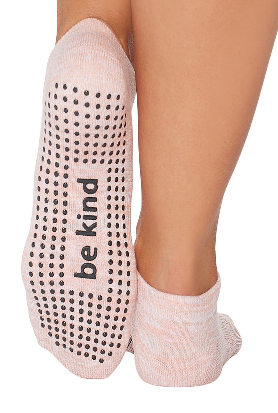 Be Kind Marbled Grip Socks (Shell)