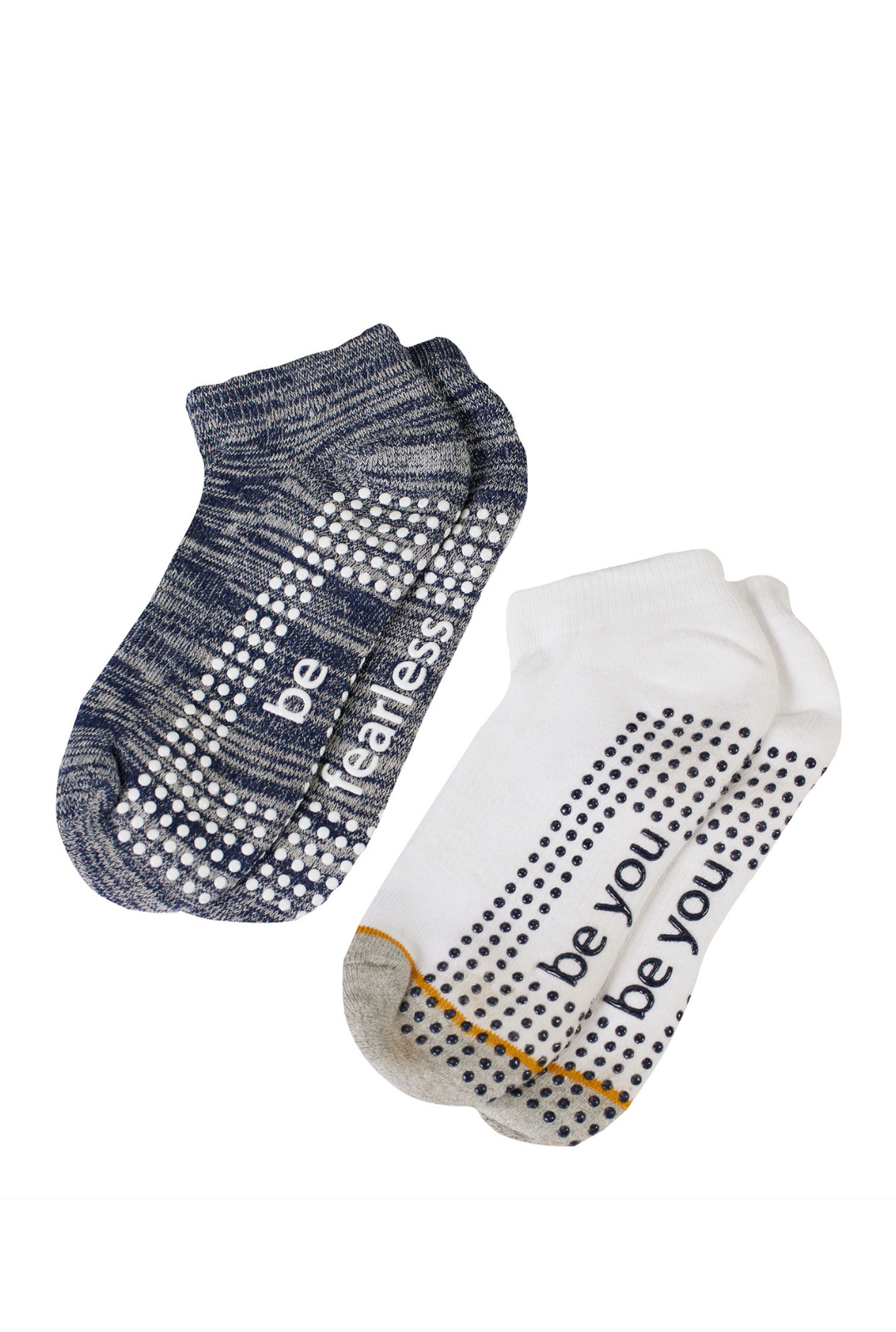 Boys 2 Pack Grip Socks 4T-6T (Fitz)