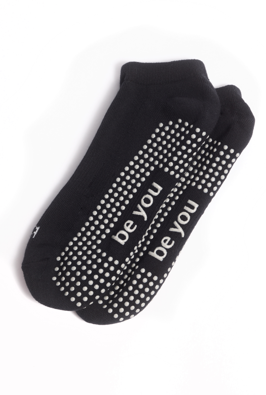 Mens Be You Grip Socks (Black/Grey)