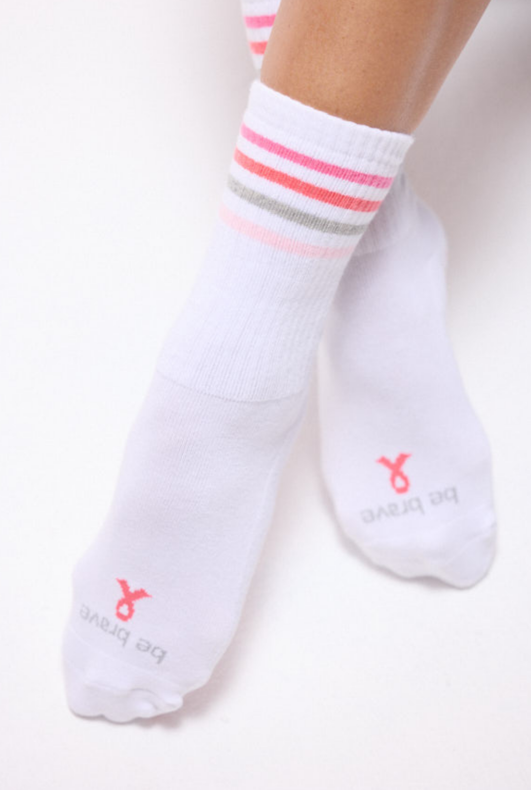 Crew Be Brave Grip Socks (Courage)