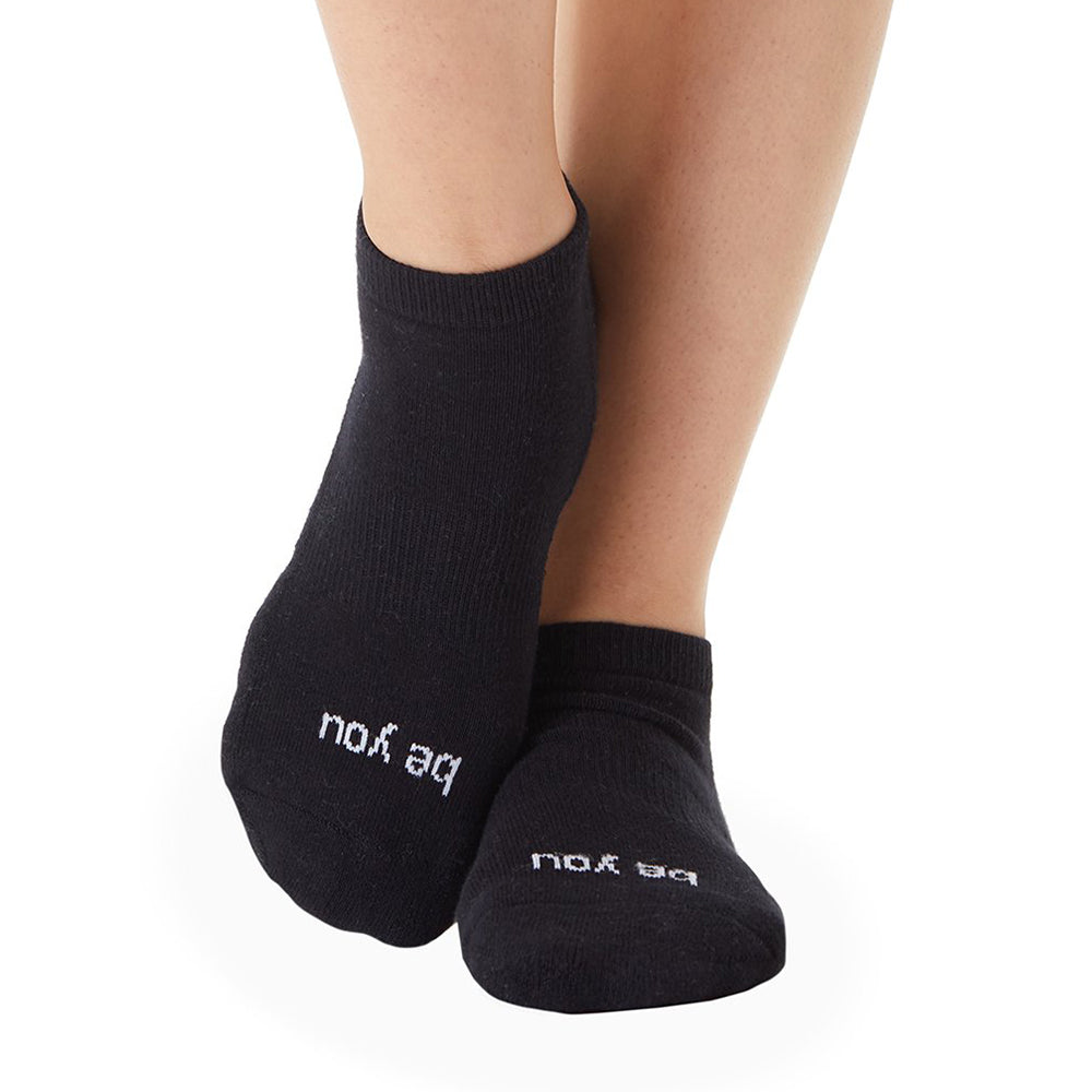 Be You Grip Socks (Black/White)