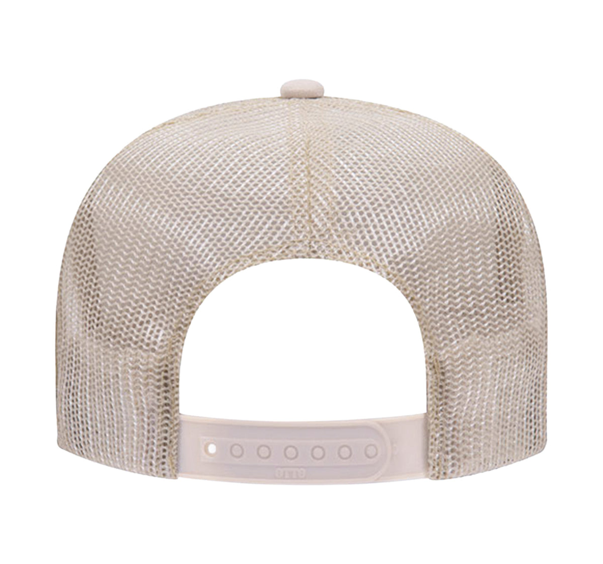 Manifest Inspirational Foam Trucker Hat in Beach Club Beige