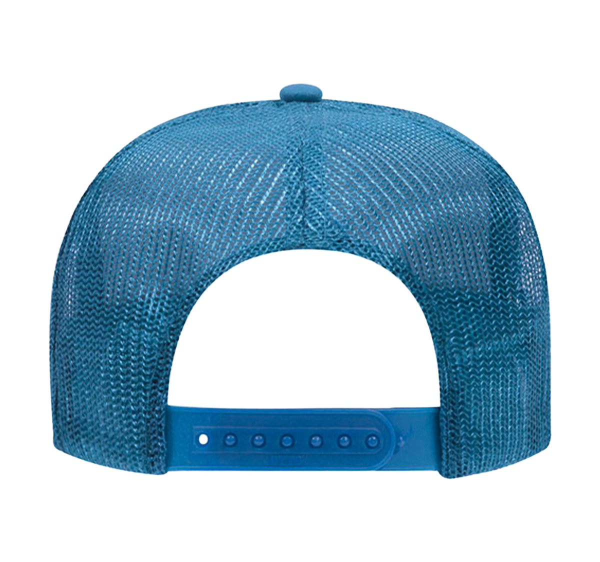 Manifest Inspirational Foam Trucker Hat in Capri Blue