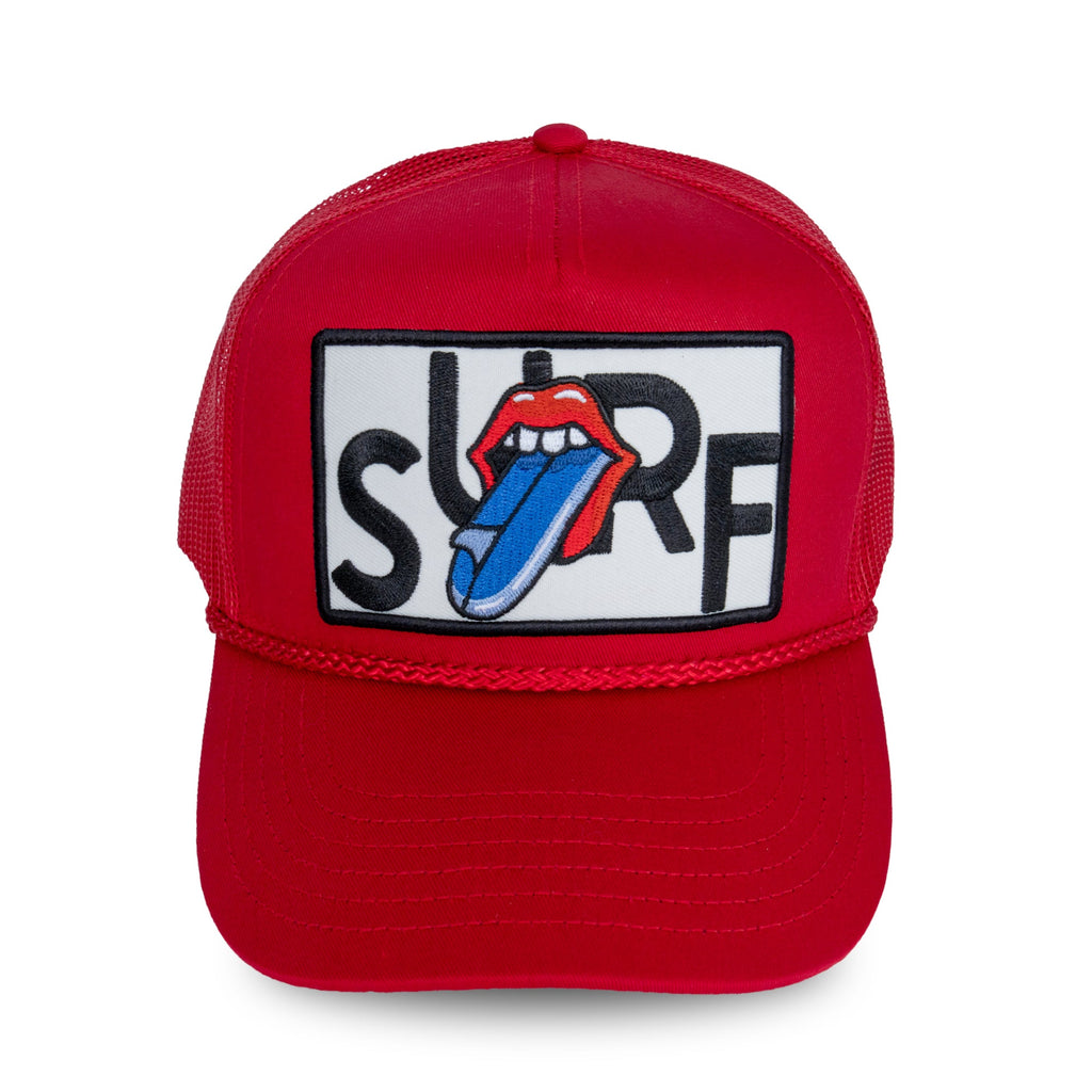 Rebel Surf Club Beach Trucker Hat Coast Guard