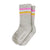 Girls 2 Pack Grip Crew Socks 2T-4T (Sadie)