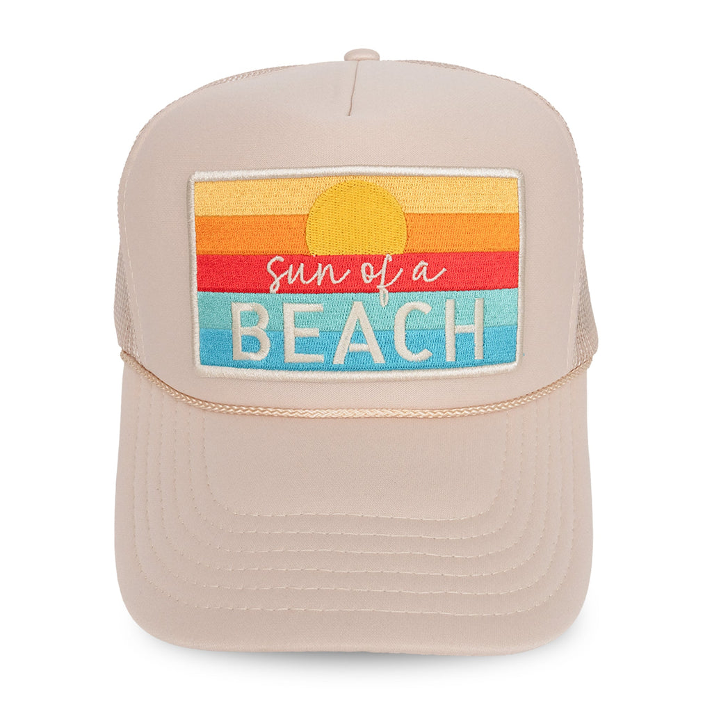 Sun Beach Foam Trucker Hat Beach Club