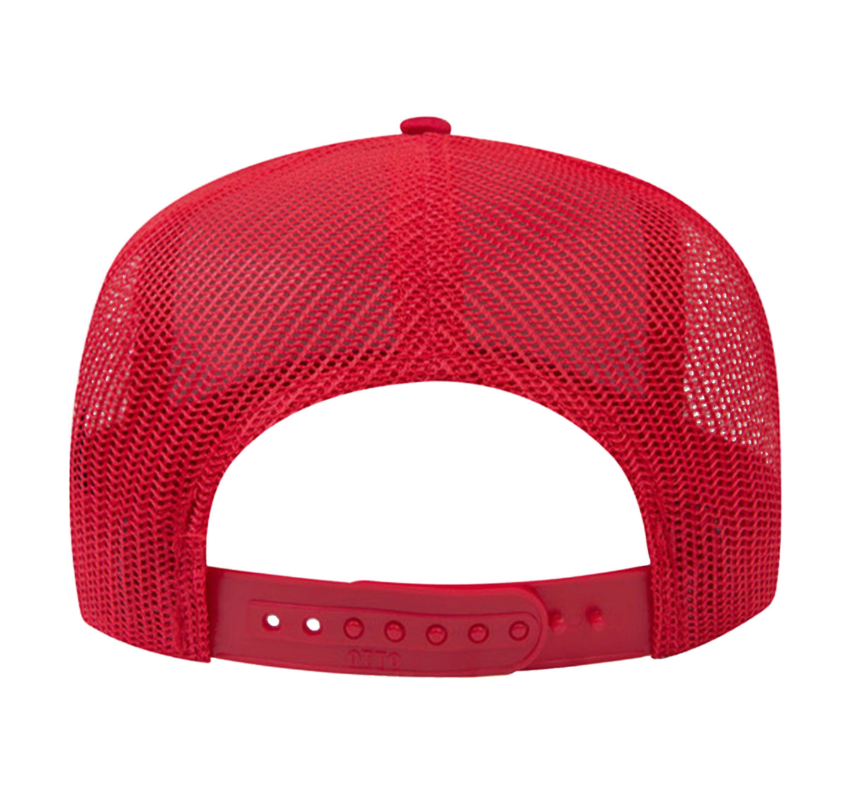 Sun of a Beach Trucker Hat in Coast Guard Red