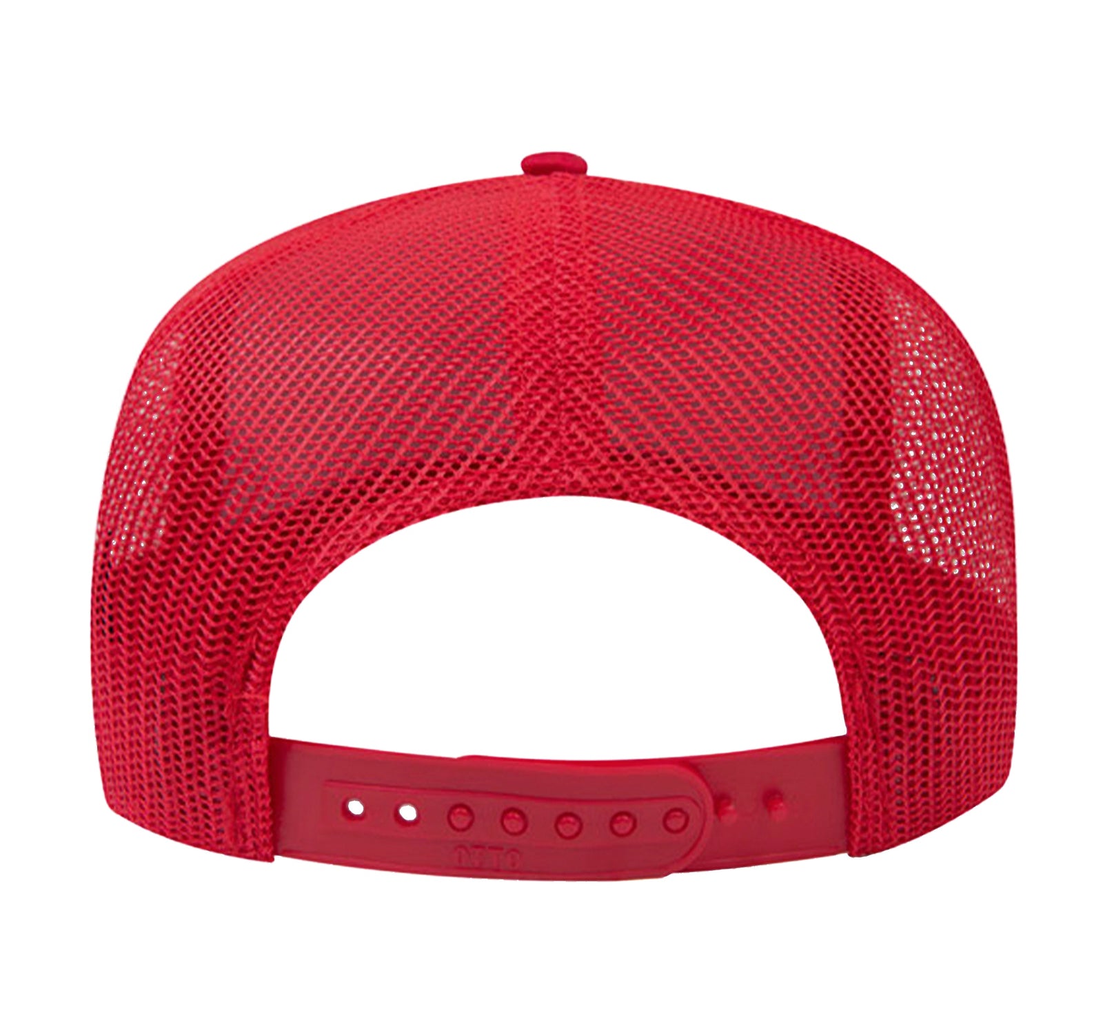 Sun of a Beach Trucker Hat in Coast Guard Red