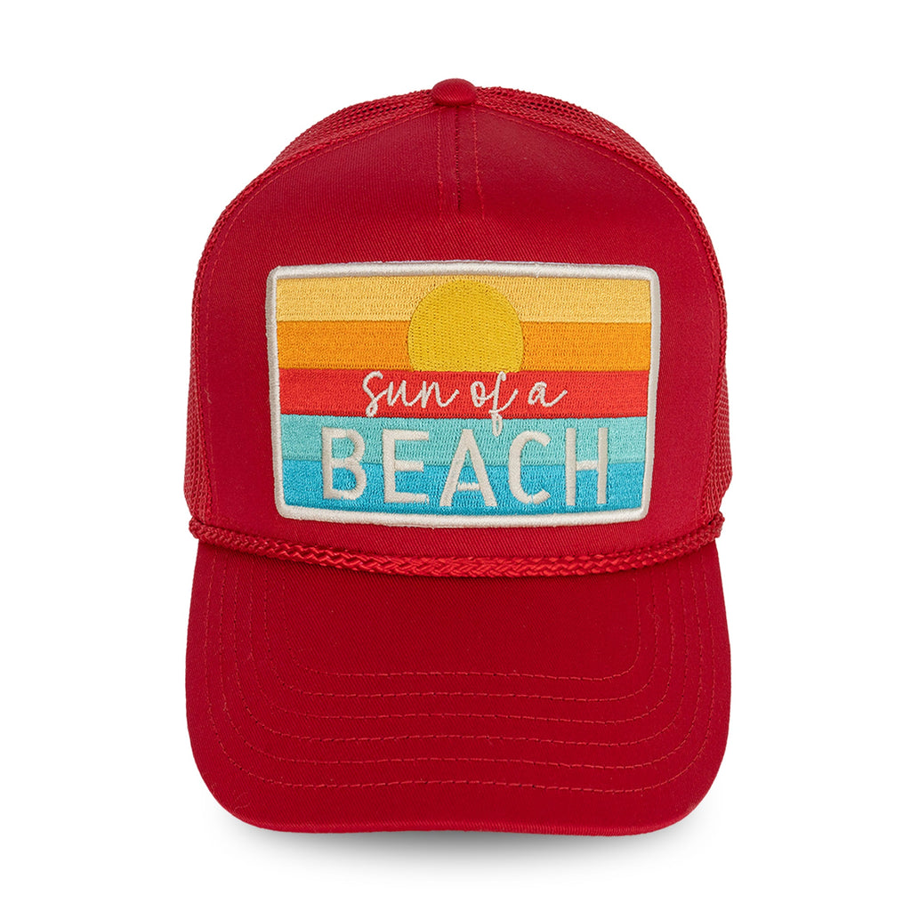 Sun Beach Trucker Hat Coast Guard