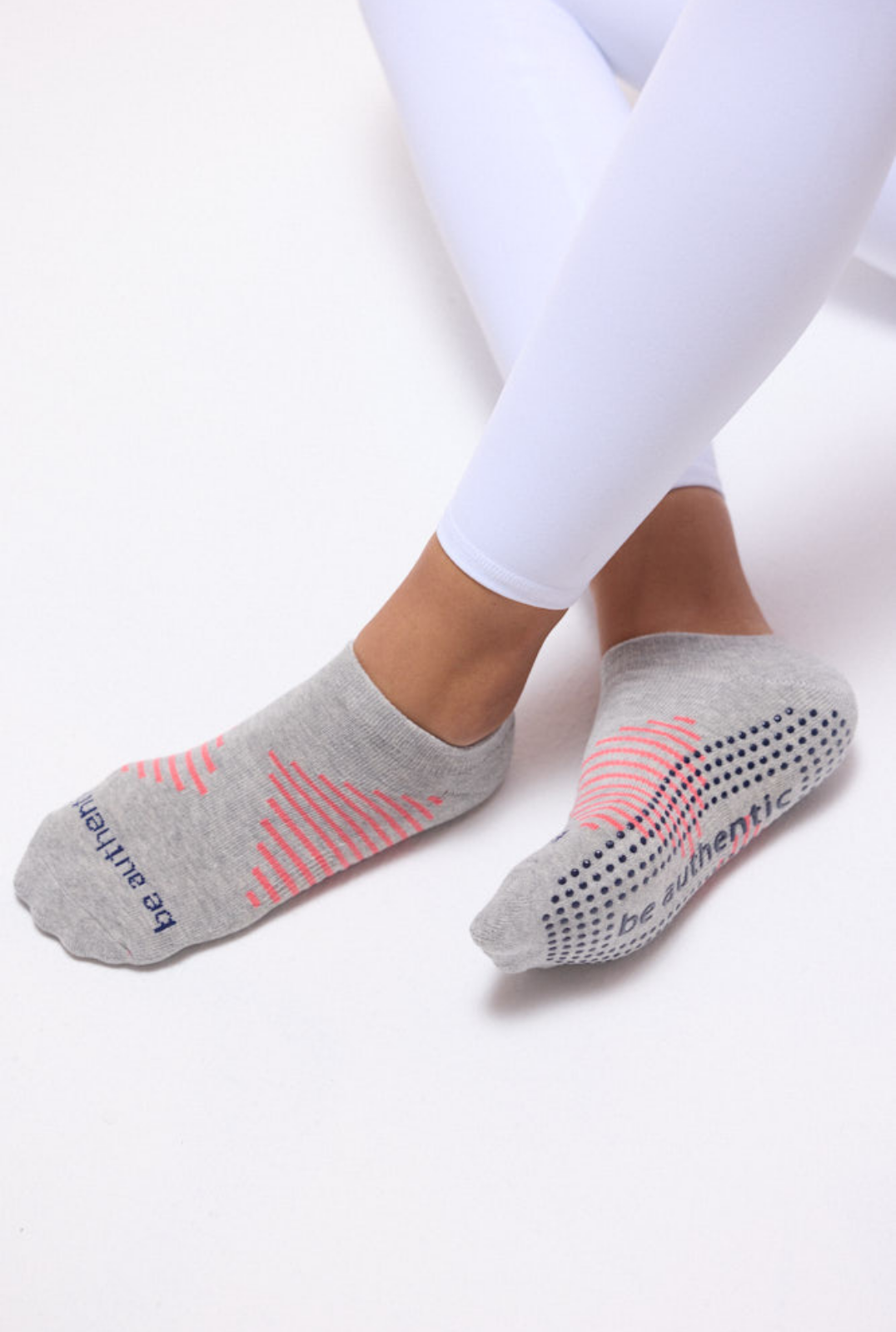 Be Authentic Melody Grip Socks (Marble)