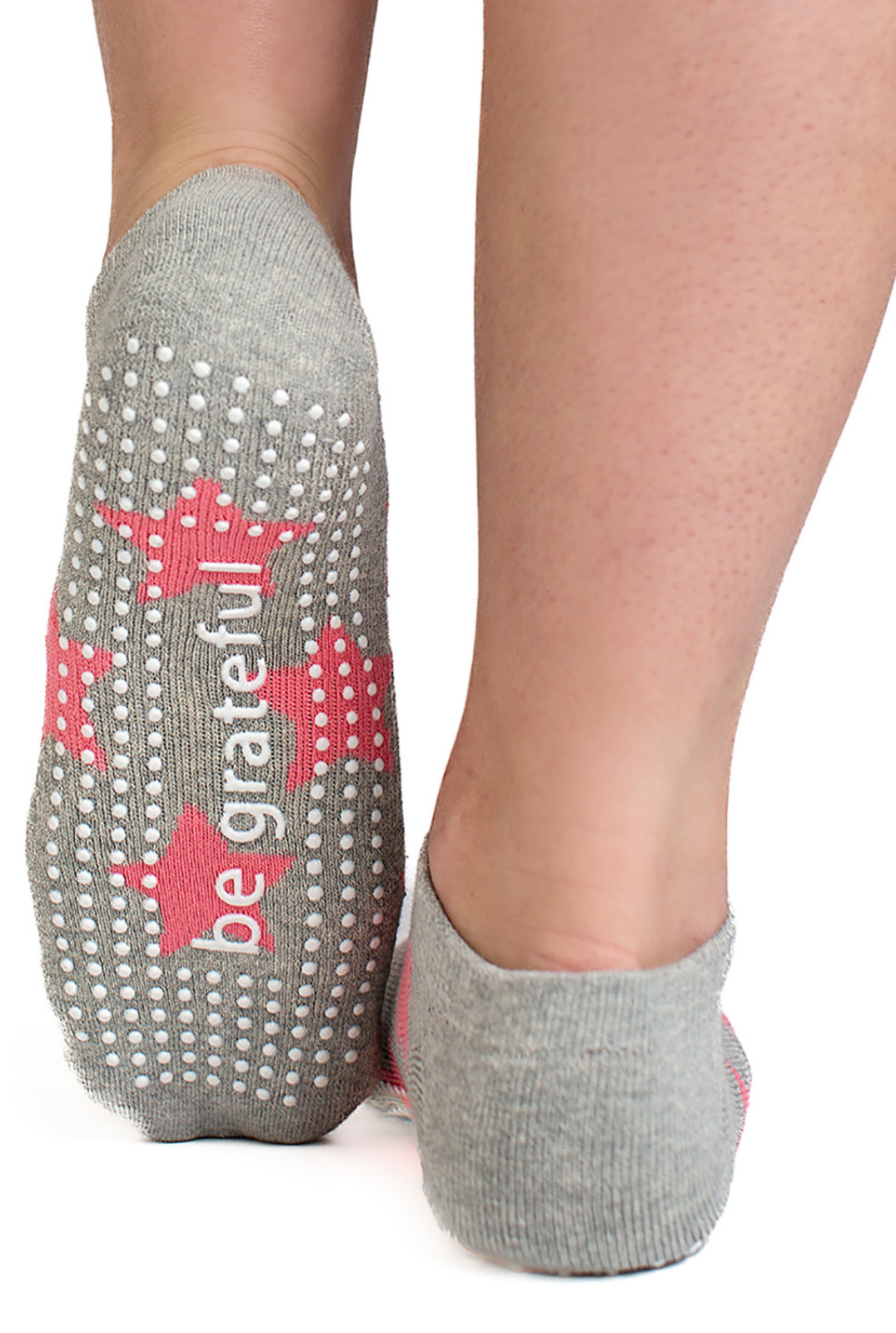 Be Grateful Luna Grip Socks (Taffy)