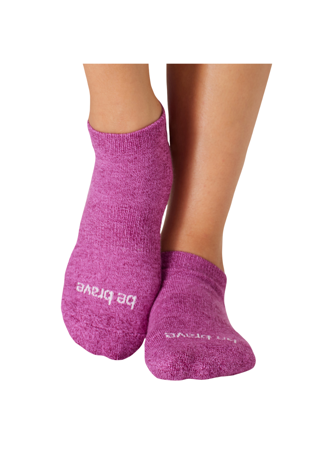 Be Brave Breast Cancer Grip Socks (Marbled)