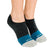 **No Show** Be Still Grip Socks (Wave)