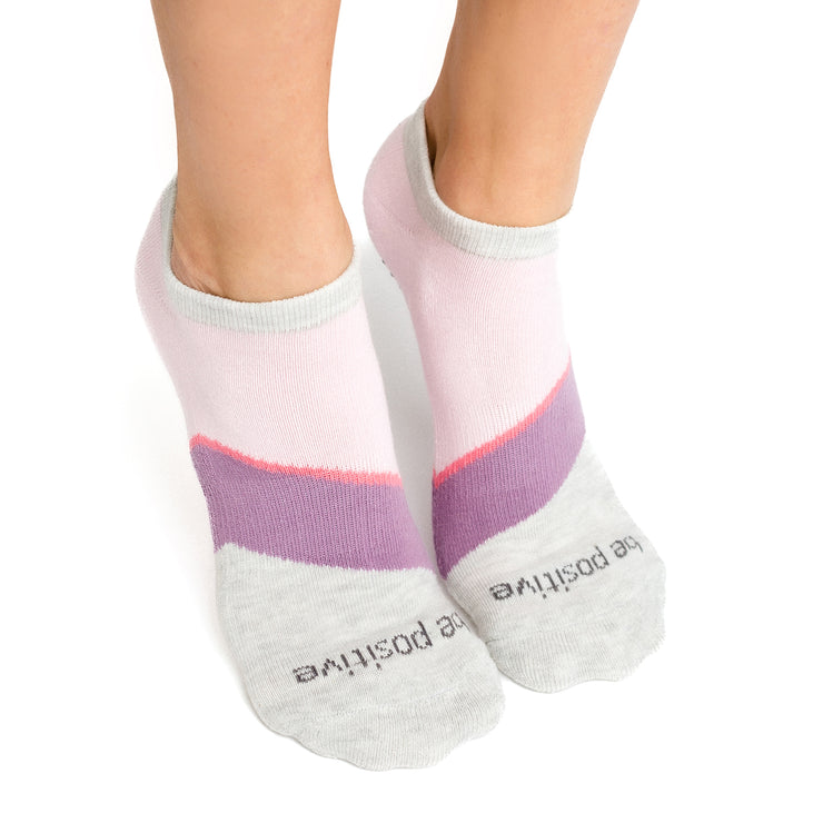 **10-13** Be Positive Althea Grip Socks (Candy)