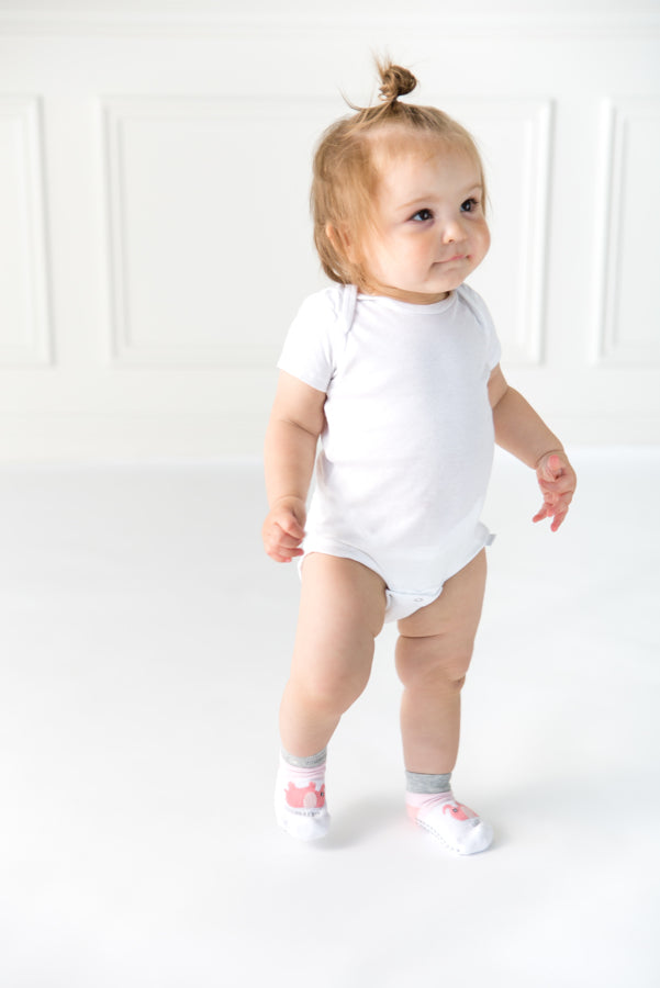 baby girl box 6 pack stella, sticky be socks, best grip socks, best grippy socks, best yoga socks, best pilates socks