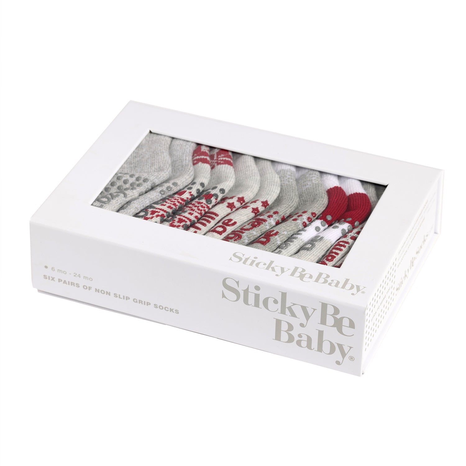 baby winter box 6 pack 2021, sticky be socks, best grip socks, best grippy socks, best yoga socks, best pilates socks