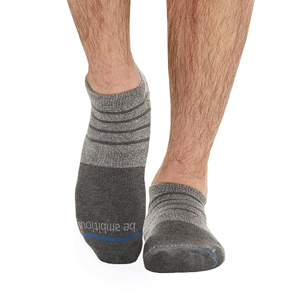 Mens Be Ambitious Grip Socks (Anchor)