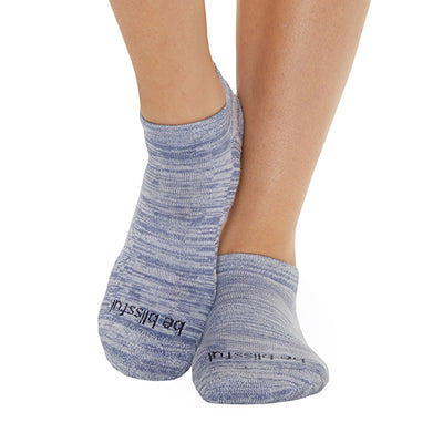 Be Blissful Marbled Grip Socks (Topaz)