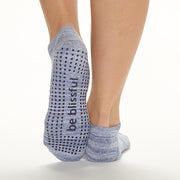 Be Blissful Marbled Grip Socks (Topaz)