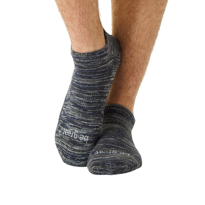 mens be great marbled grip socks midnight, sticky be socks, best grip socks, best grippy socks, best yoga socks, best pilates socks