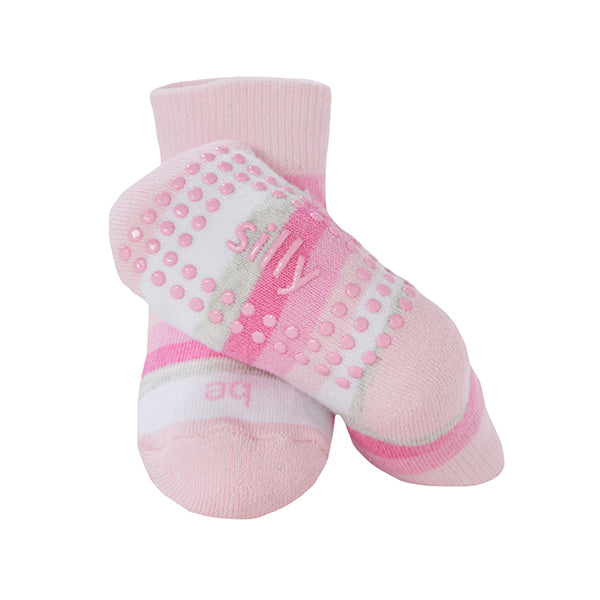 baby girl box 6 pack hazel, sticky be socks, best grip socks, best grippy socks, best yoga socks, best pilates socks