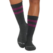 Crew Be Thankful Grip Socks (Mulberry)
