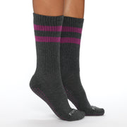 Crew Be Thankful Grip Socks (Mulberry)