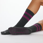 Crew Be Thankful Grip Socks (Mulberry)