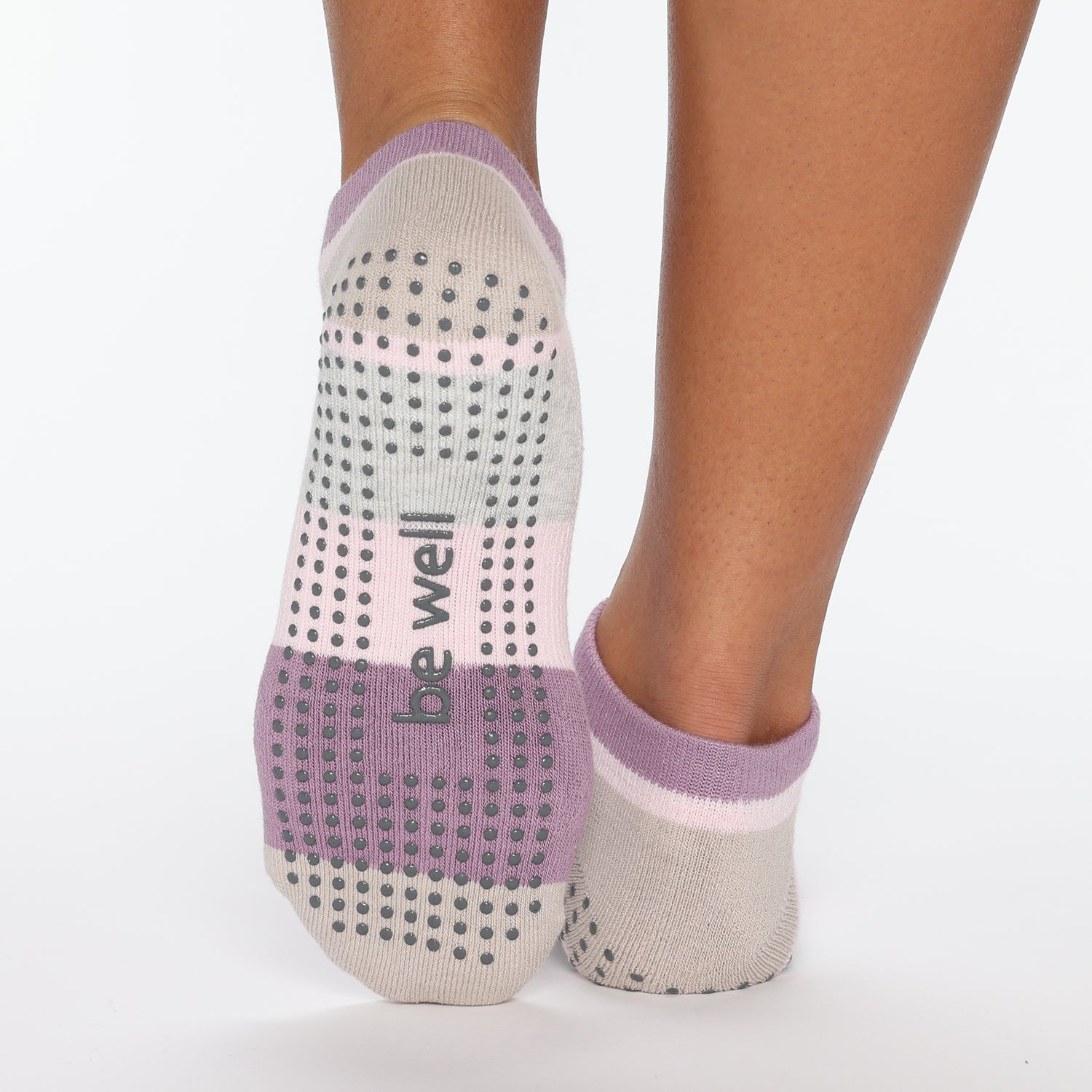 Be Well London Grip Socks (Crystal)